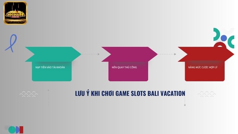 Khi tham gia Bali Vacation anh em cần lưu ý đến một số vấn đề