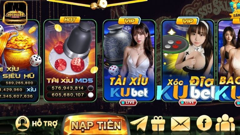 Mỗi phương thức nạp tiền tại Xocdia88 có ưu nhược điểm riêng