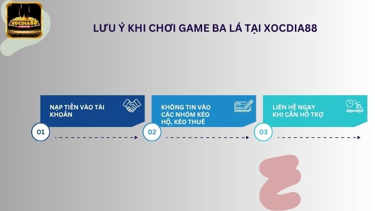 Nắm chắc lưu ý khi chơi game 3 Lá anh em sẽ đạt được nhiều lợi nhuận