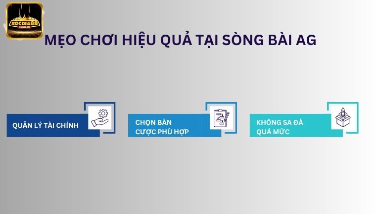 Nắm chắc mẹo hay giúp anh em đạt được kết quả tốt khi chơi tại sòng Casino AG