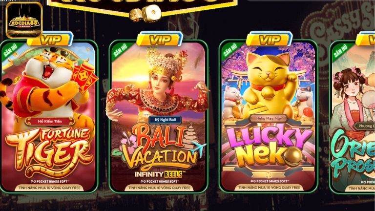 Nổ hũ Xocdia88 có nhiều trò hay, chiều lòng mọi cược thủ