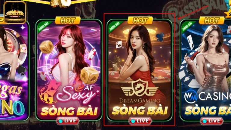 Sòng bài Dream Gaming là sân chơi uy tín, chuyên nghiệp được nhiều người yêu thích