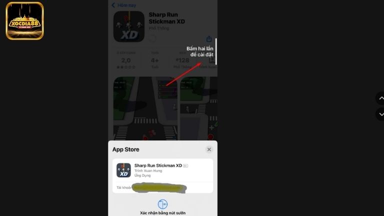 Xác nhận tải bằng nút sườn