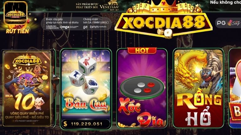Xocdia88 so với các nhà cái khác có nhiều điểm nổi bật hơn hẳn